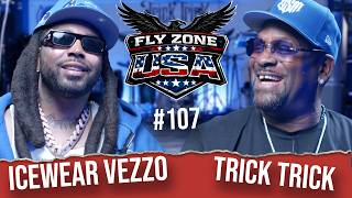 Famous Icewear Vezzo, Detroit Rapper, Entrepreneur and Millionaire interview |FlyZoneUSA TrickTrick EP #107 Profile