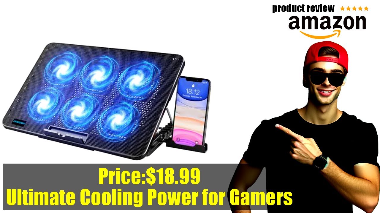 Buy Laptop Cooling Pad | LIANGSTAR Laptop Cooling Pad, Laptop Cooler with 6 Quiet Fans for 12-17