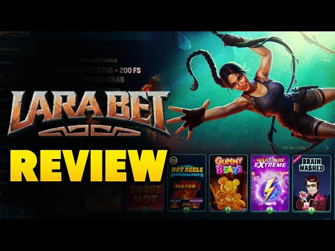 Screenshot della piattaforma Larabet