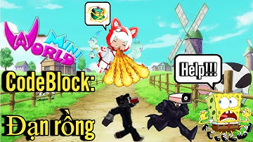 CodeBlock:Đạn rồng!!!Đưa vào map thì siêu đỉnh!!!#miniworld #triggerminiworld #codeblock