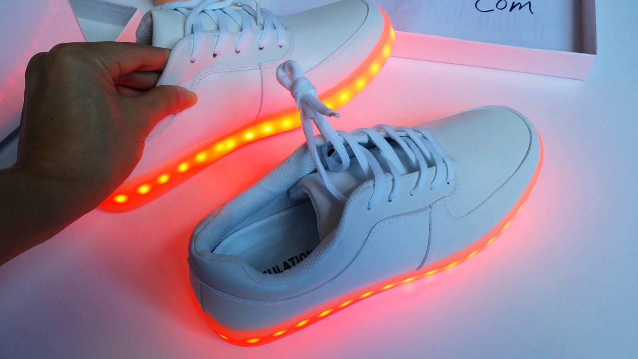 simulation led shoes