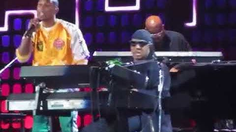 Pharrell Williams x Stevie Wonder 