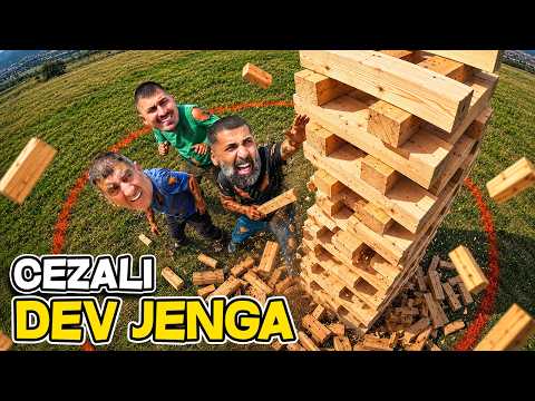 CEZALI DEV JENGA OYNADIK