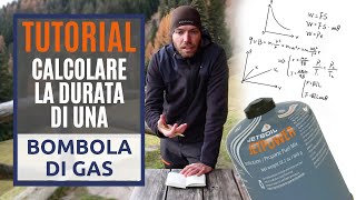 Tutorial: come calcolare la durata della bomboletta di gas?