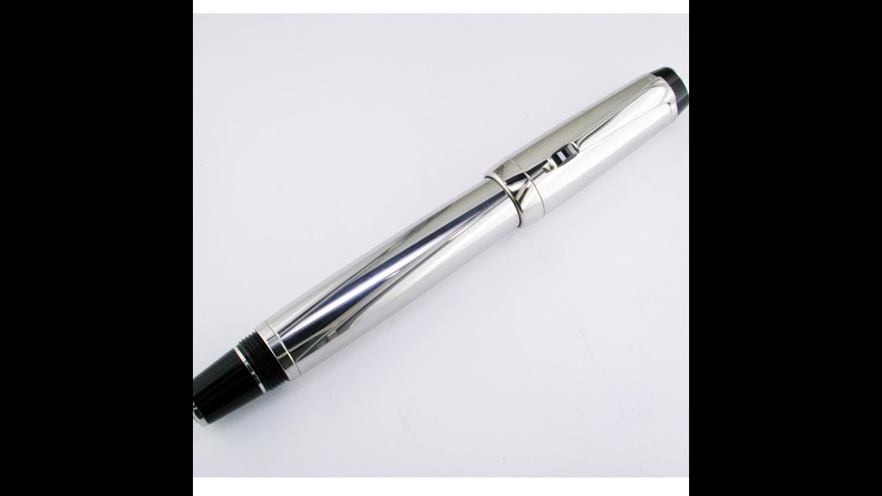 MontBlanc Boheme Stainless Steel Fountain Pen A Leather Library Review