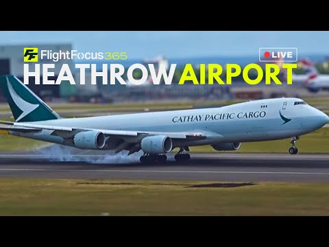 Heathrow Airport Live - Tuesday 2nd September 2025