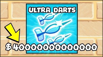 THE MOST EXPENSIVE $4000000 ULTRA DARTS *DIAMOND* | Bloons TD Battles Hack/Mod (BTD Battles)