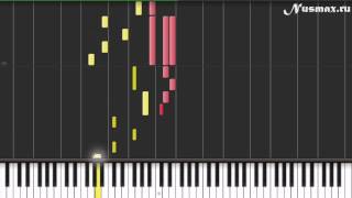 Video thumbnail of "Marcus Viana - A Miragem (т/c Клон) Piano Tutorial  (Synthesia + Sheets + MIDI)"
