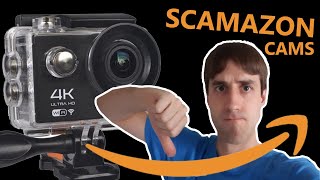 SCAMAZON: Lies and Deception. Cameras that I WILL NOT BUY to Review.