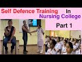 Self defence training in nursing college  must watch  sumit sonawane