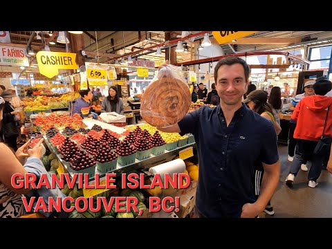 Video: Vankuverin Granville Island İctimai Bazarı: Tam Bələdçi