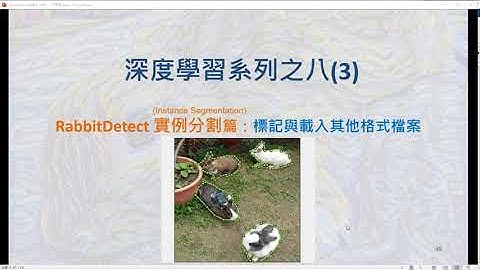[MATLAB深度學習系列] 第八章(3) - RabbitDetect實例分割篇：標記與載入其他格式檔案