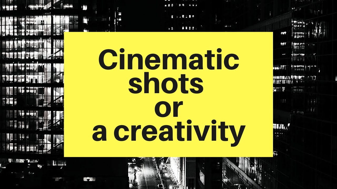 The Cinematic shots | Full HD Film - Graphics |a creative experimental video footage.
