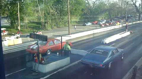 john faucett at little river dragway