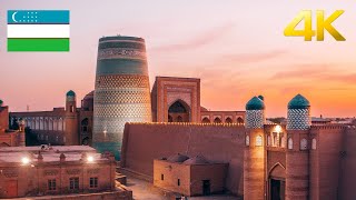 Uzbekistan - Khiva - Silk Road - Walking Tour 4k