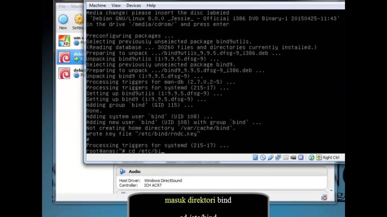 Настройка dns debian. Настройка dns debian