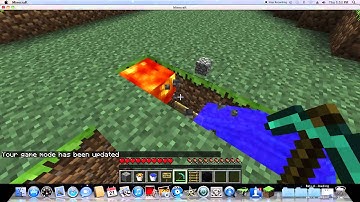 how to make a cobblestone generator in mineceraft 1.4.7