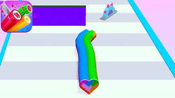 HANDMADE CANDY RUN game BEST LEVEL NEW GAME 💕👩🏻‍🦰🌈 Gameplay All Levels Walkthrough iOS Android 3D