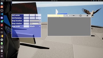 2023.09.01 16:13 U3DSBVRGE. UE5. Move GUI UI windows and resize windows in vieport.