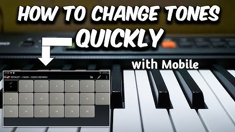 How to change tones quickly in casio cts200 and 300 | Twister Piano | Also read description 🔥🔥