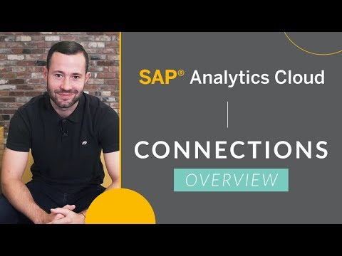 Overview of Connections in SAP Analytics Cloud