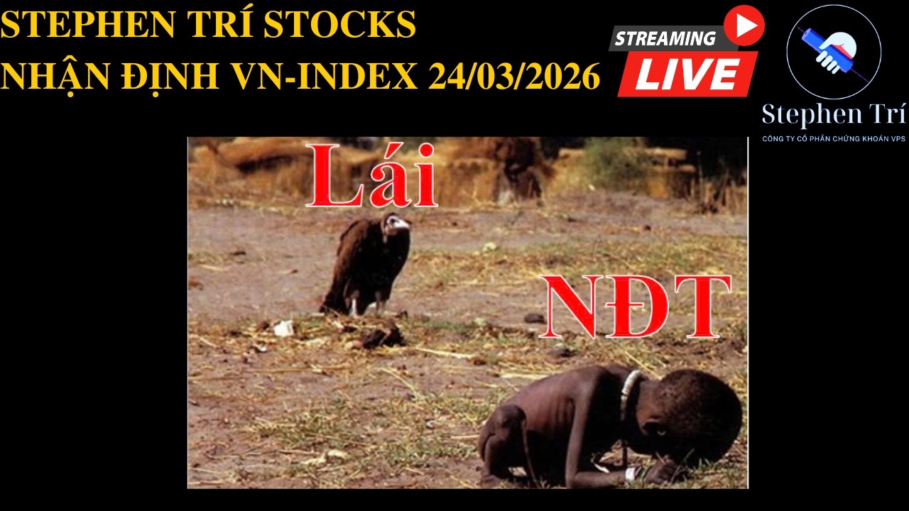 🔴VN-INDEX 24/03/2026: Cơ hội ngàn năm có 1