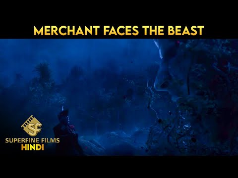 BEAUTY AND THE BEAST Movie scene | The Beast Captures Belle's father | Hindi Dubbed Movie Scene