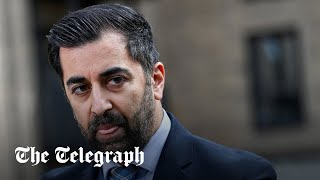 video: Humza Yousaf breaks down as he announces resignation