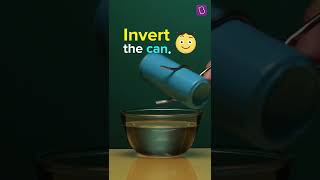 Can Vs Atmospheric Pressure | #ExperimentShorts