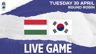 LIVE | Hungary vs. Korea | 2024 IIHF Ice Hockey World Championship | Division I - Group A