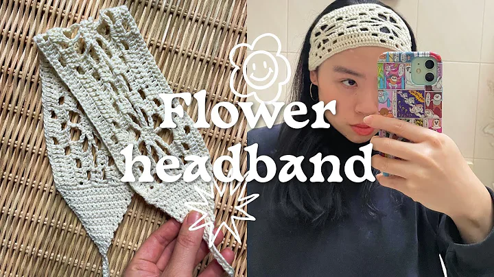 Beautiful Crochet Flower Headband Tutorial