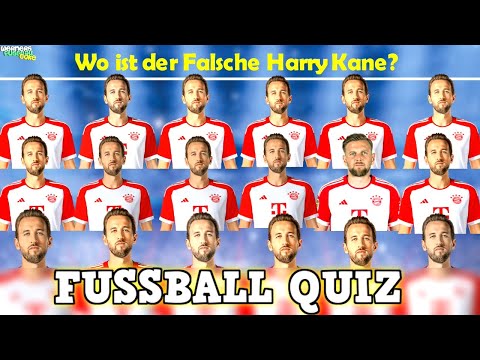 Errate den falschen Fußballer! | Fußball quiz 2024 ?⚽️