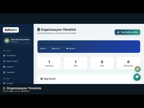 RaportAI Bireysel Kullanım