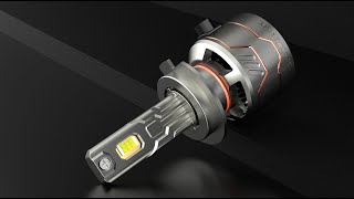 The X8 LED headlight—advanced technology, timeless design