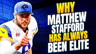 Is Matthew Stafford Elite?