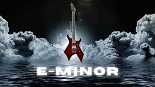 Fierce Melodic Hard Rock -  Metal Backing Track in E minor