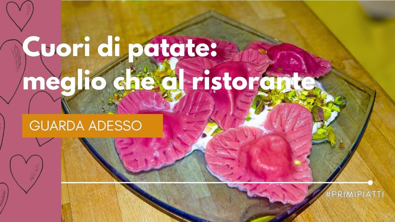 Tortelli di Patate a Cuore: il primo piatto che fa innamorare! ❤️