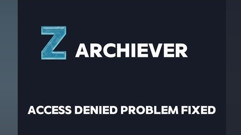 Finally 😯 ZArchiver Access Denied Problem Fix 100% 🔥 | Full Solution Android/iOS"