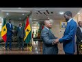 Prez Akufo-Addo Welcomes New Senegalese President Bassirou Diomaye Faye To Ghana