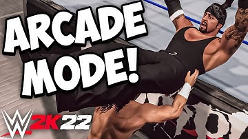 SIMPLE Way to Create Arcade Mode in WWE 2K22