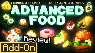ADVANCED FOOD ADDON For Minecraft Bedrock Edition in depth review! screenshot 3