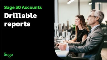 Sage 50 Accounts (UK) - Drillable reports