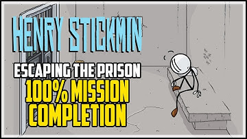 Henry Stickmin Escaping the Prison 100% Walkthrough (All Endings, Fails, Bios, Achievements)