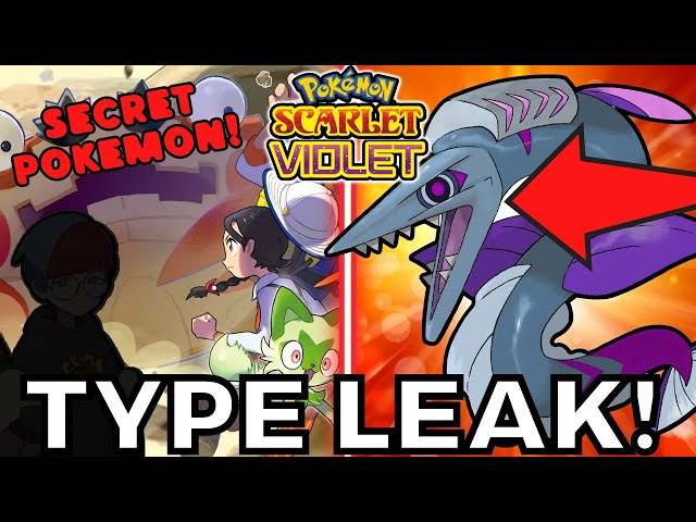 NEW POKEMON LEAKED! TEAM STAR LEADER and HAKE FISH TYPE for Pokemon Scarlet  and Violet! 