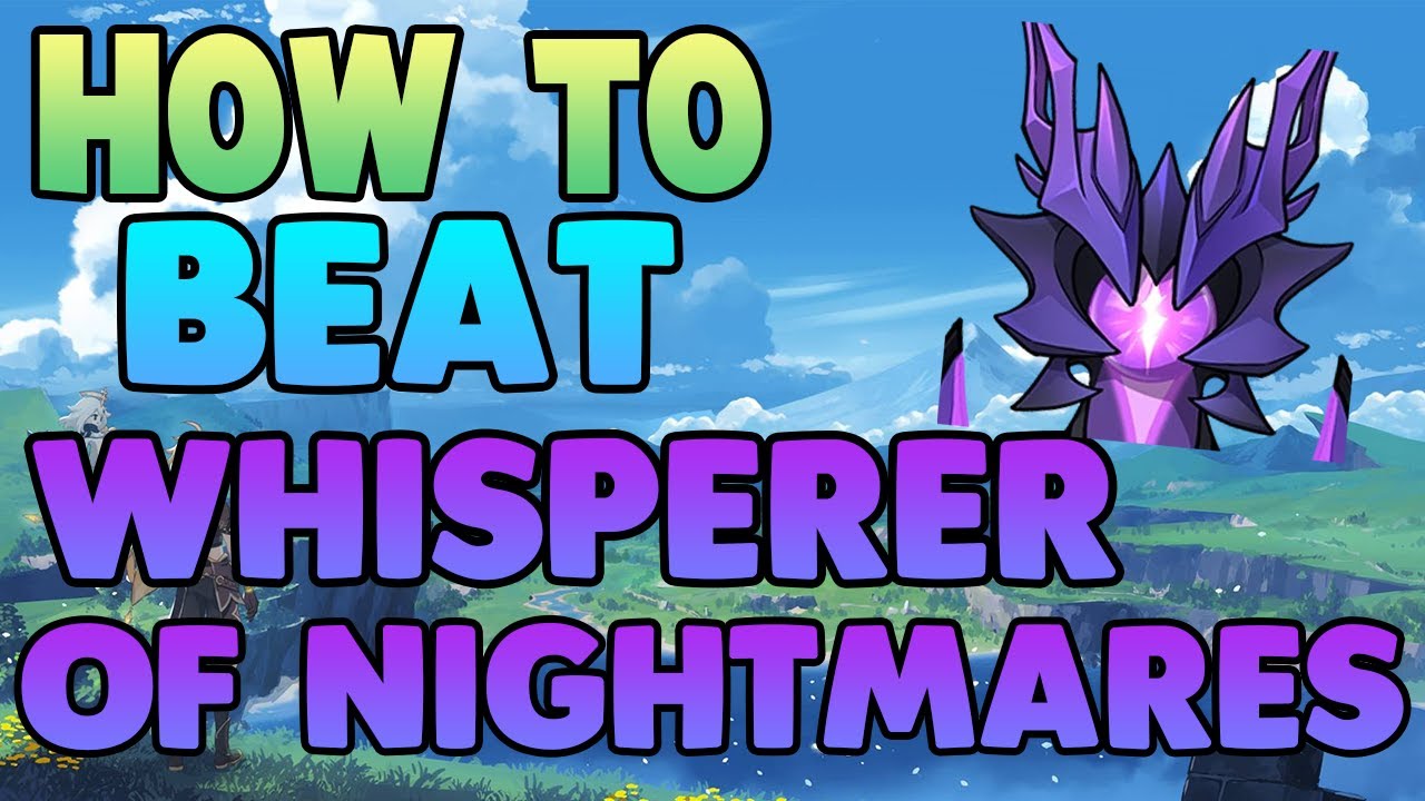 Как легко победить Шептуна Кошмаров в Genshin Impact — игра подходит для игроков, не вкладывающих...