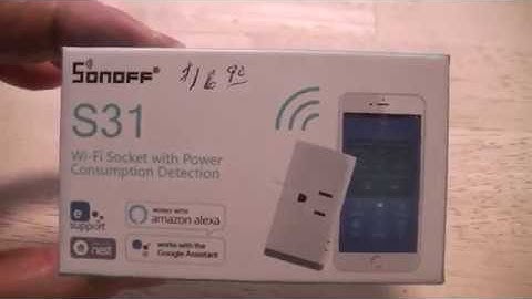 Sonoff S31   Smart Socket With Energy Monitoring US Standard