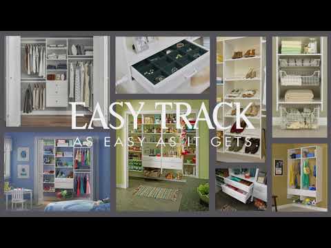 Discover Easy Track Closets