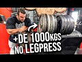 + DE 1000 KG NO LEGDAY | 4 HORAS DE TREINO INSANO