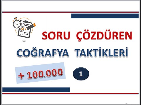 Video: Coğrafya Problemleri Nasıl çözülür?