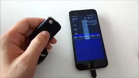 Key Fob Tester With RTL-SDR